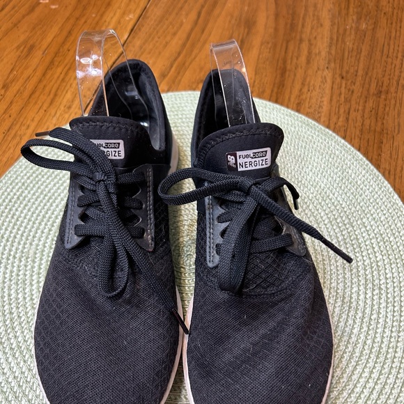 New Balance Charcoal and White Running Shoes - Picture 7 of 8